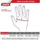 ММА ръкавици - RDX GRAPPLING GLOVE NEOPRENE T15 MATTE BLACK GGR-F15MB